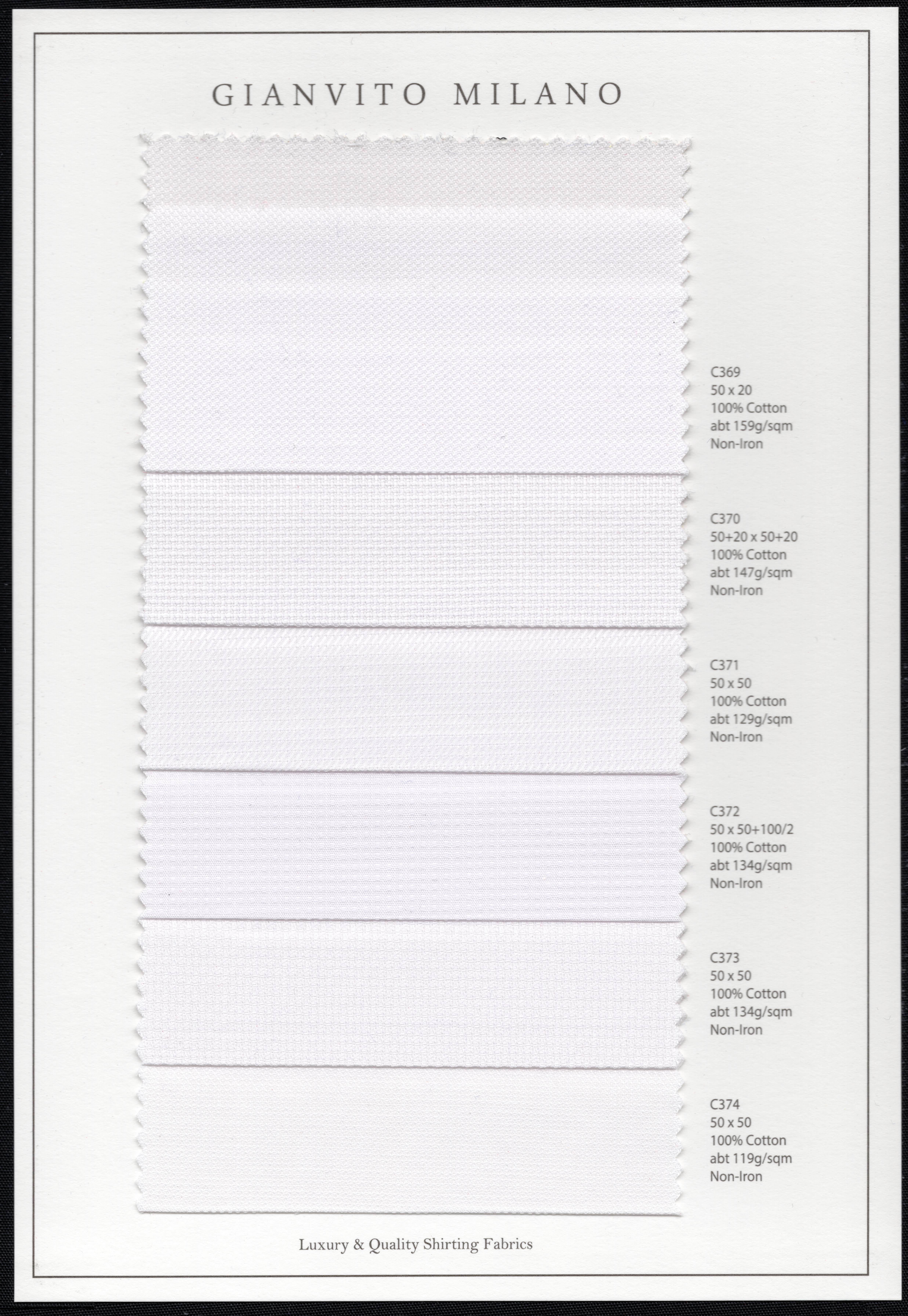 The Gianvito Milano Shirt fabric sheet 12