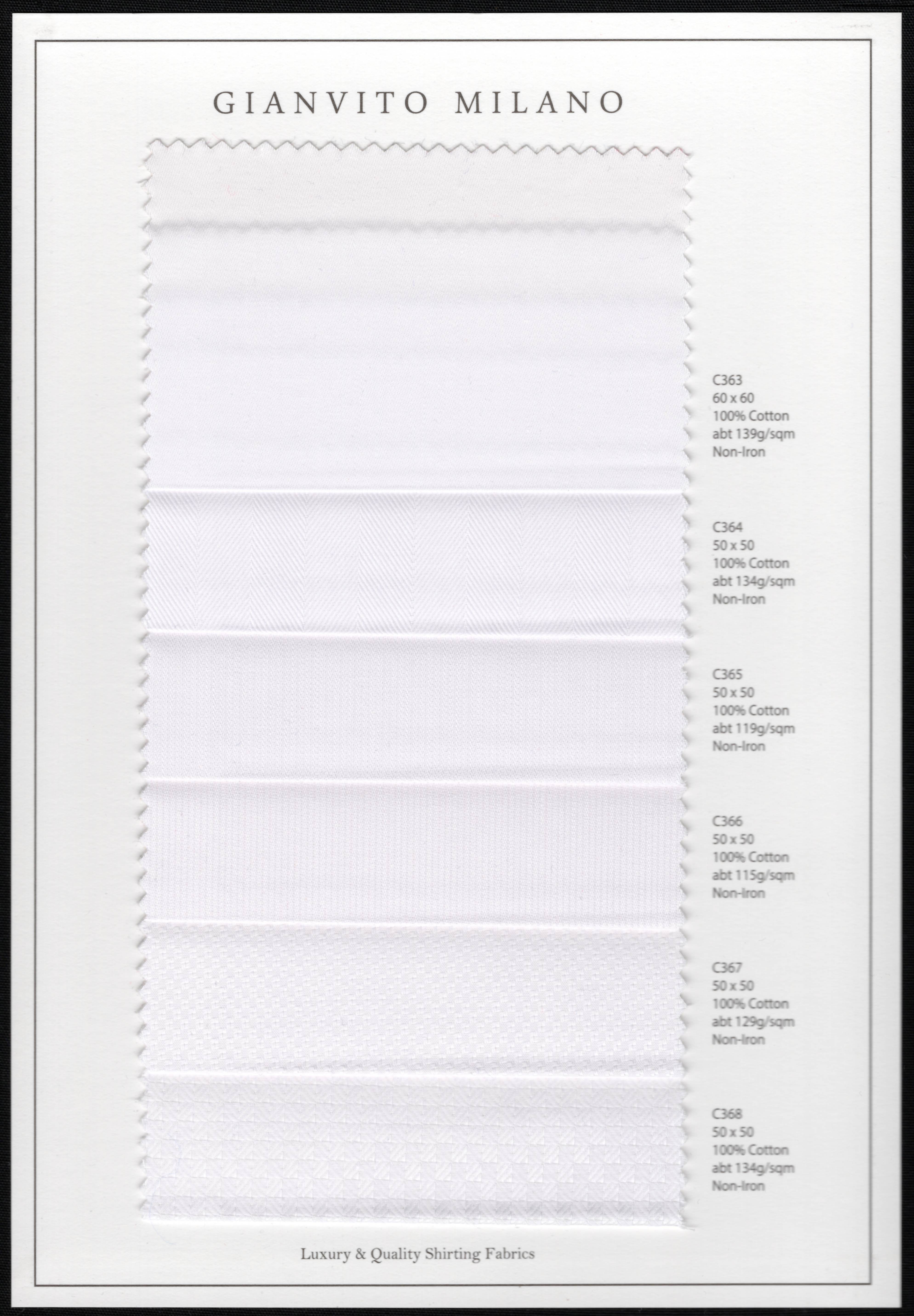 The Gianvito Milano Shirt fabric sheet 14