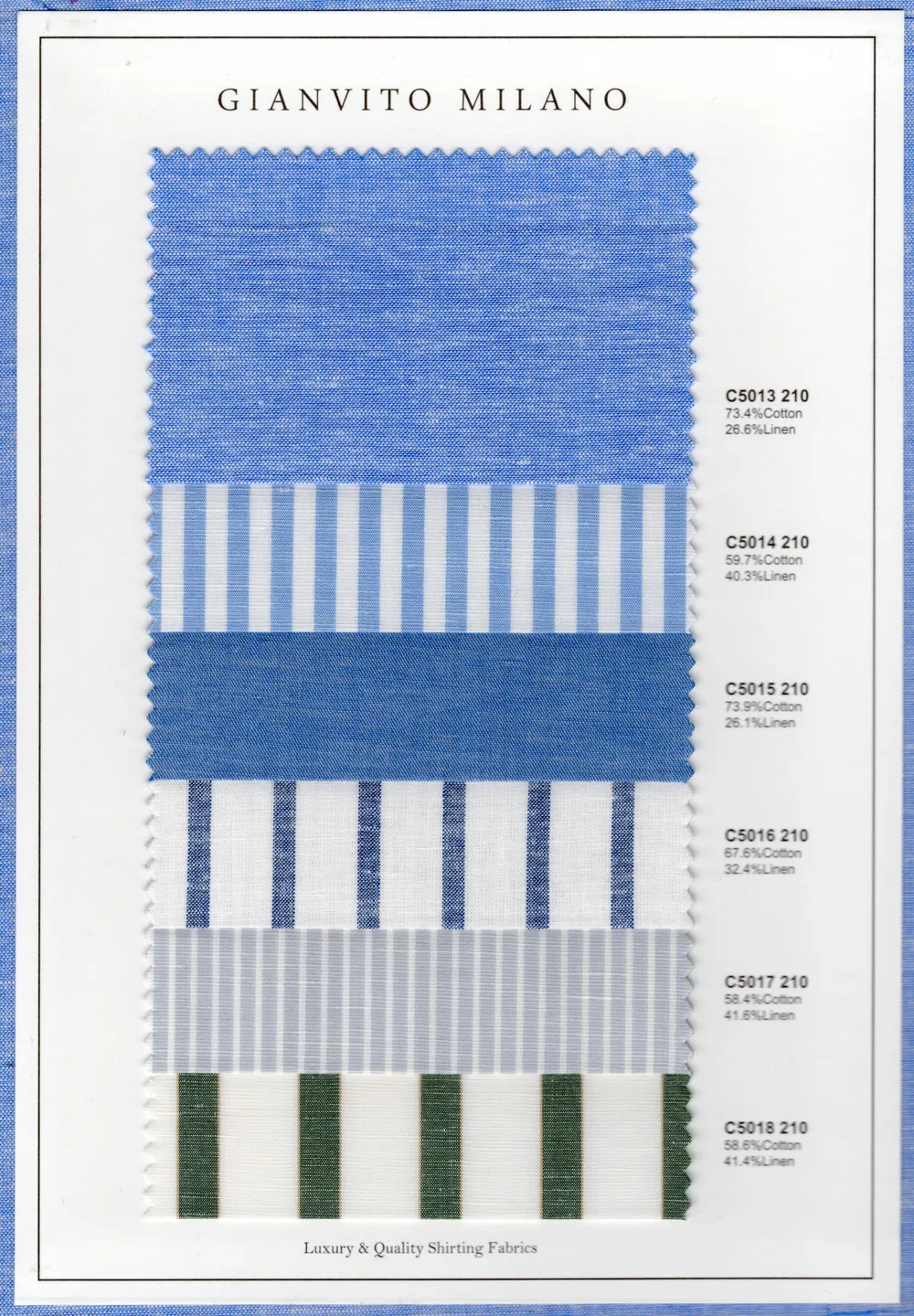 The Gianvito Milano Shirt fabric sheet 9