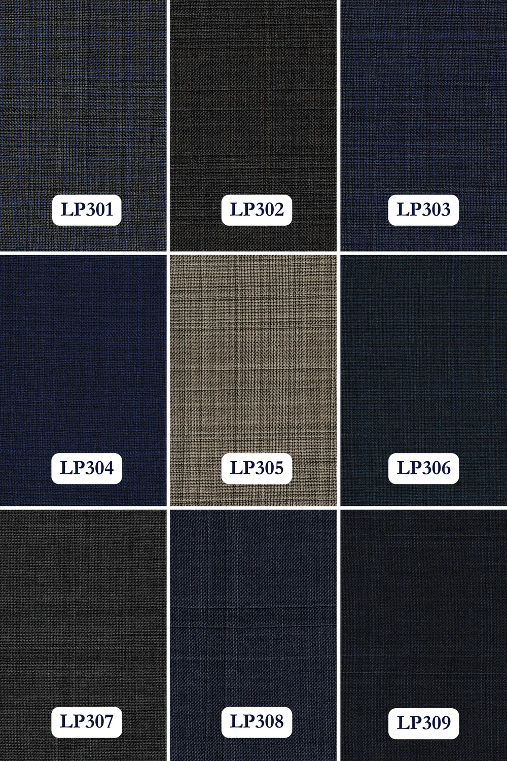 Loro Piana Super 130's fabric options sheet 1