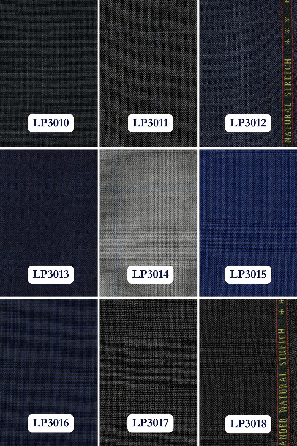 Loro Piana Super 130's fabric options sheet 2