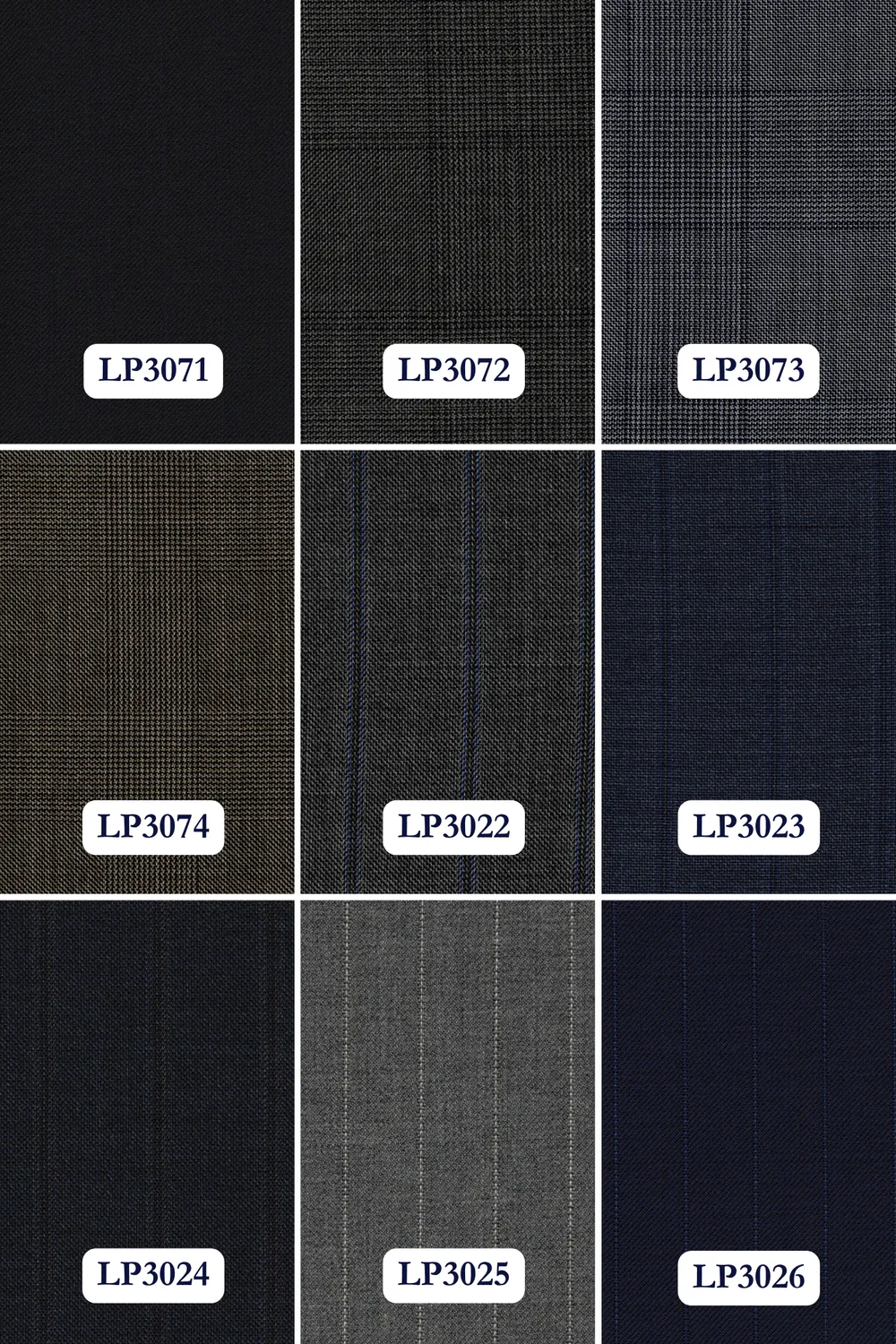 Loro Piana Super 130's fabric options sheet 4