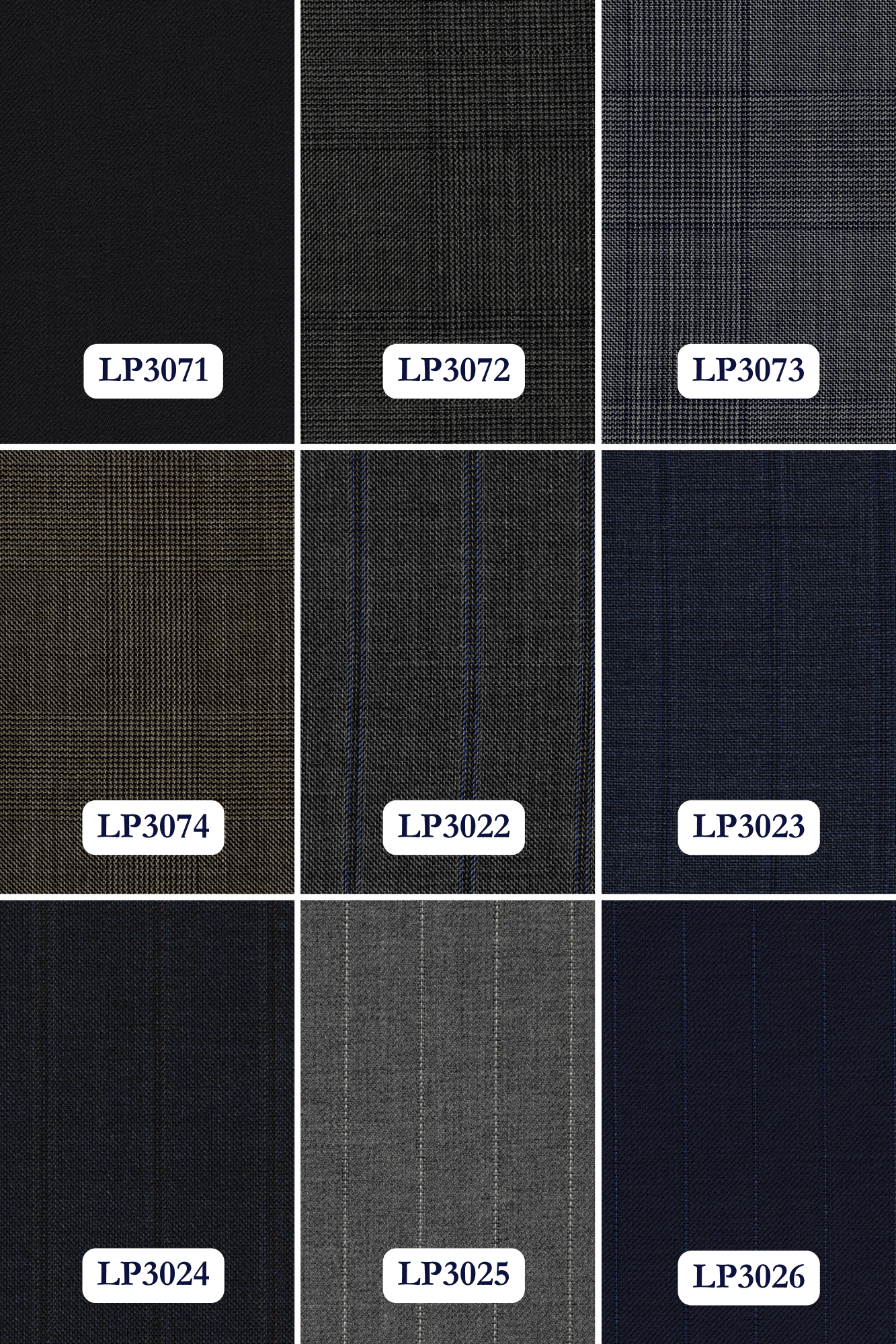 Loro Piana Super 130's fabric options sheet 4