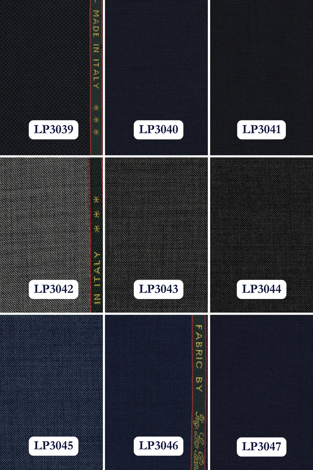 Loro Piana Super 130's fabric options sheet 8