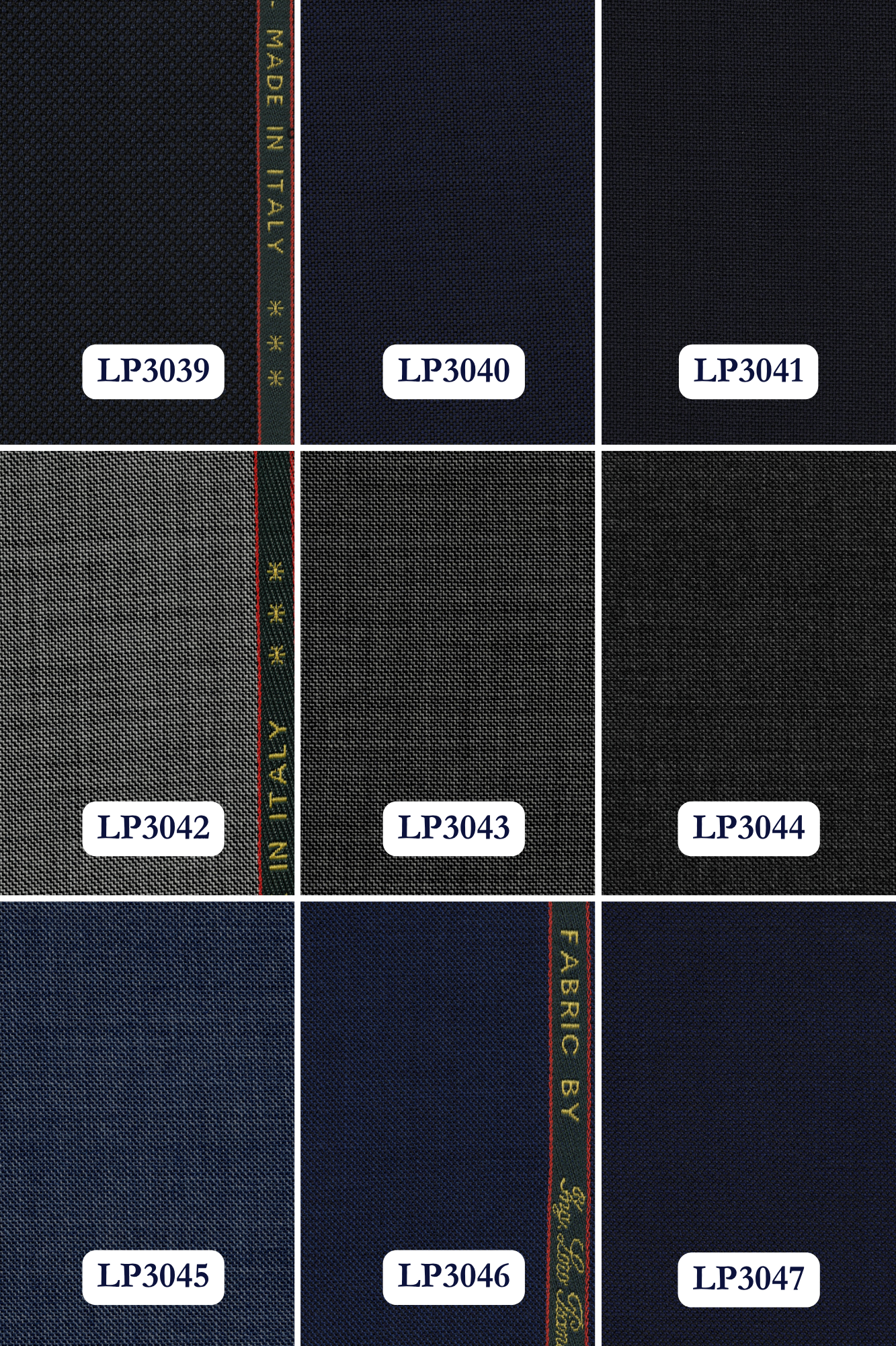 Loro Piana Super 130's fabric options sheet 8
