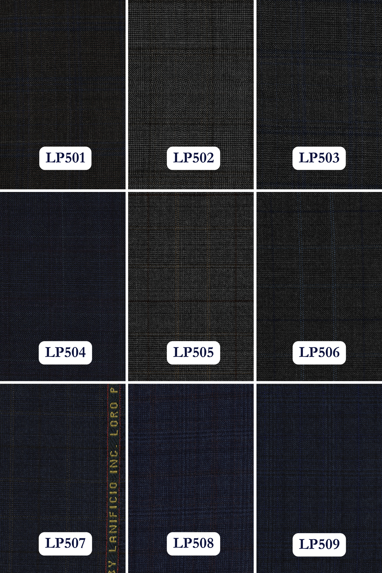 Loro Piana — Super 150's fabric sheet 1