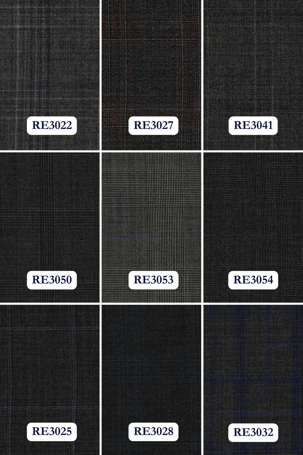 Reda 1865 — Super 130's fabric sheet 1