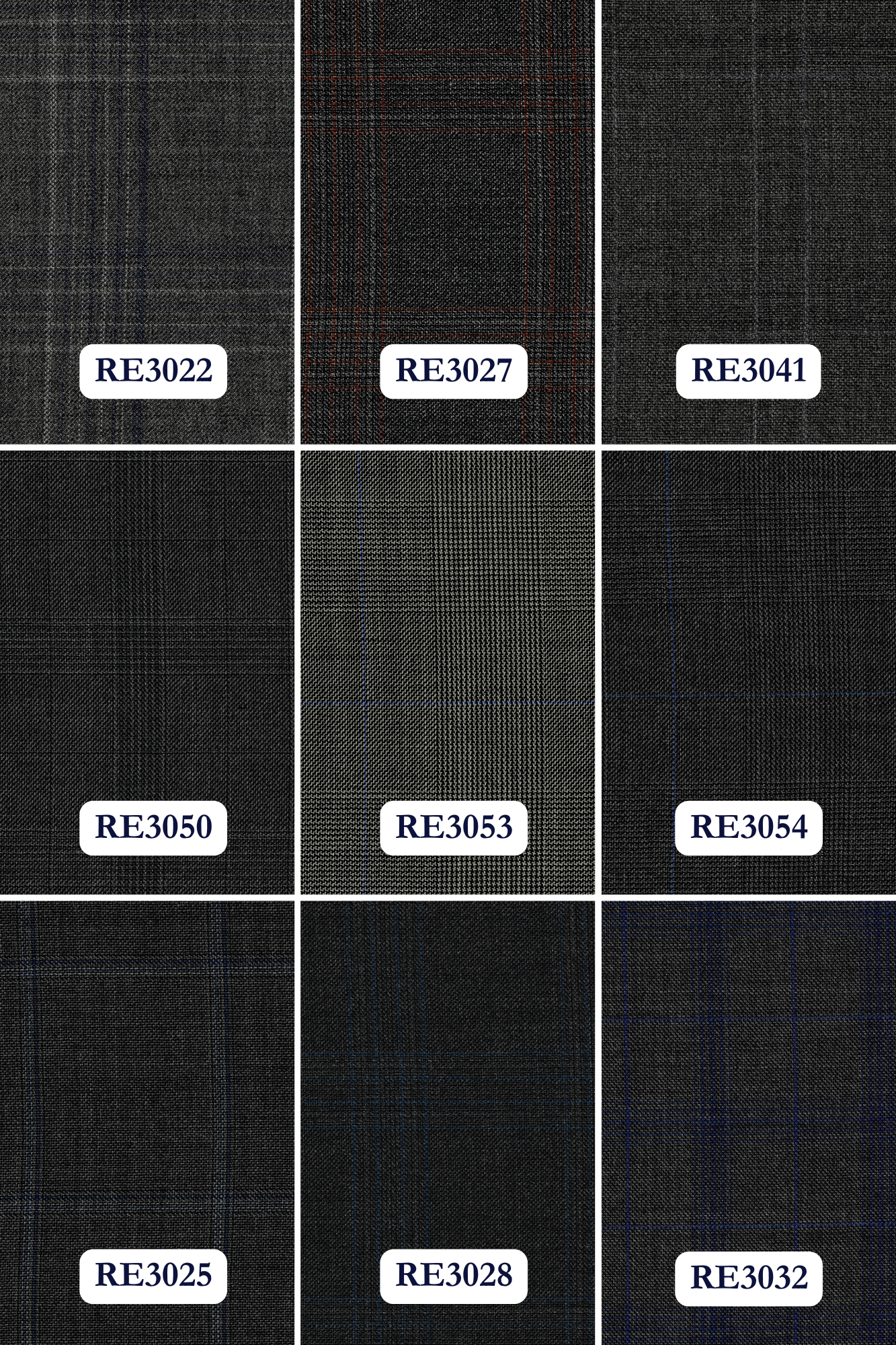 Reda 1865 — Super 130's fabric sheet 1