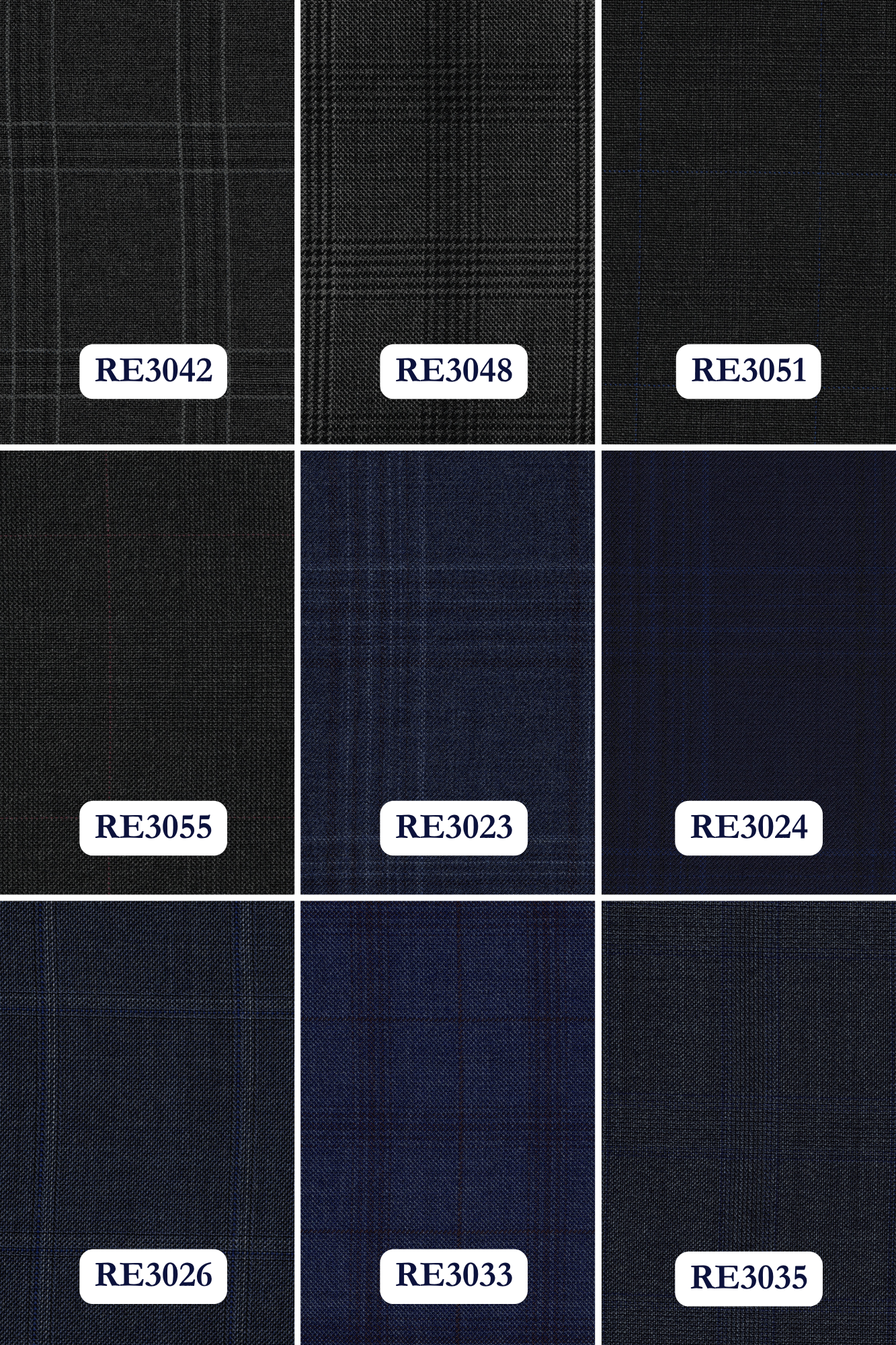 Reda 1865 — Super 130's fabric sheet 2