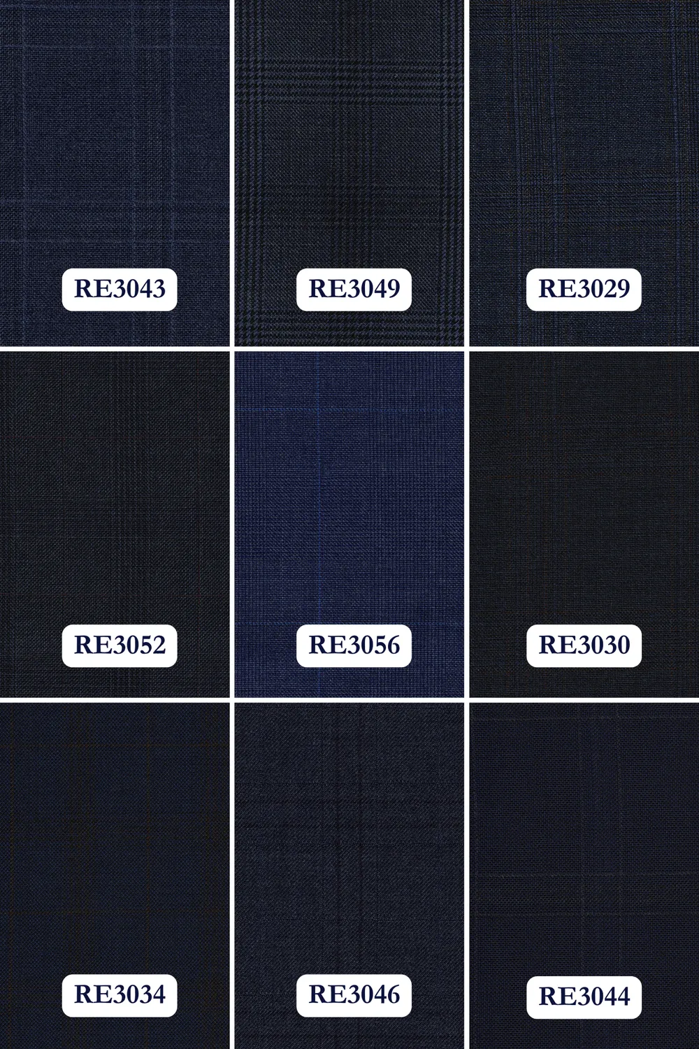 Reda 1865 — Super 130's fabric sheet 3