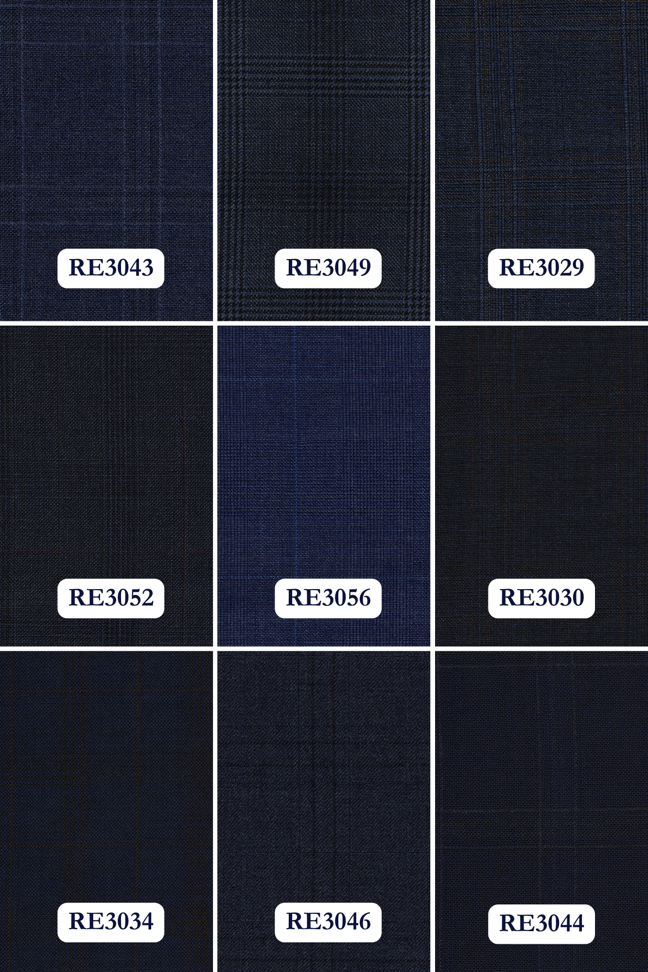 Reda 1865 — Super 130's fabric sheet 3