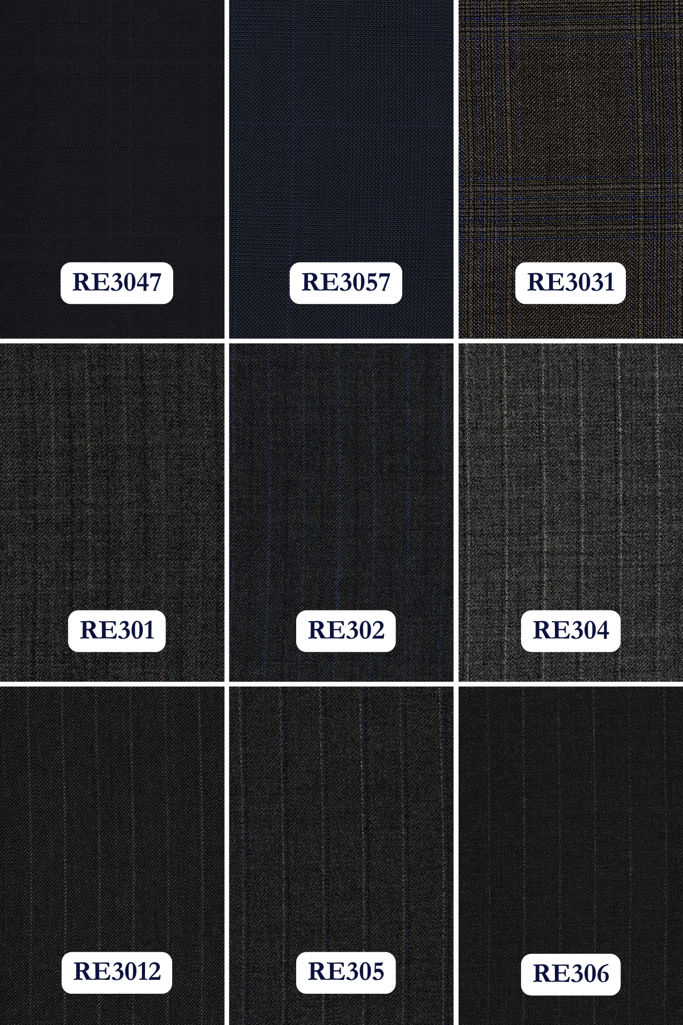 Reda 1865 — Super 130's fabric sheet 4
