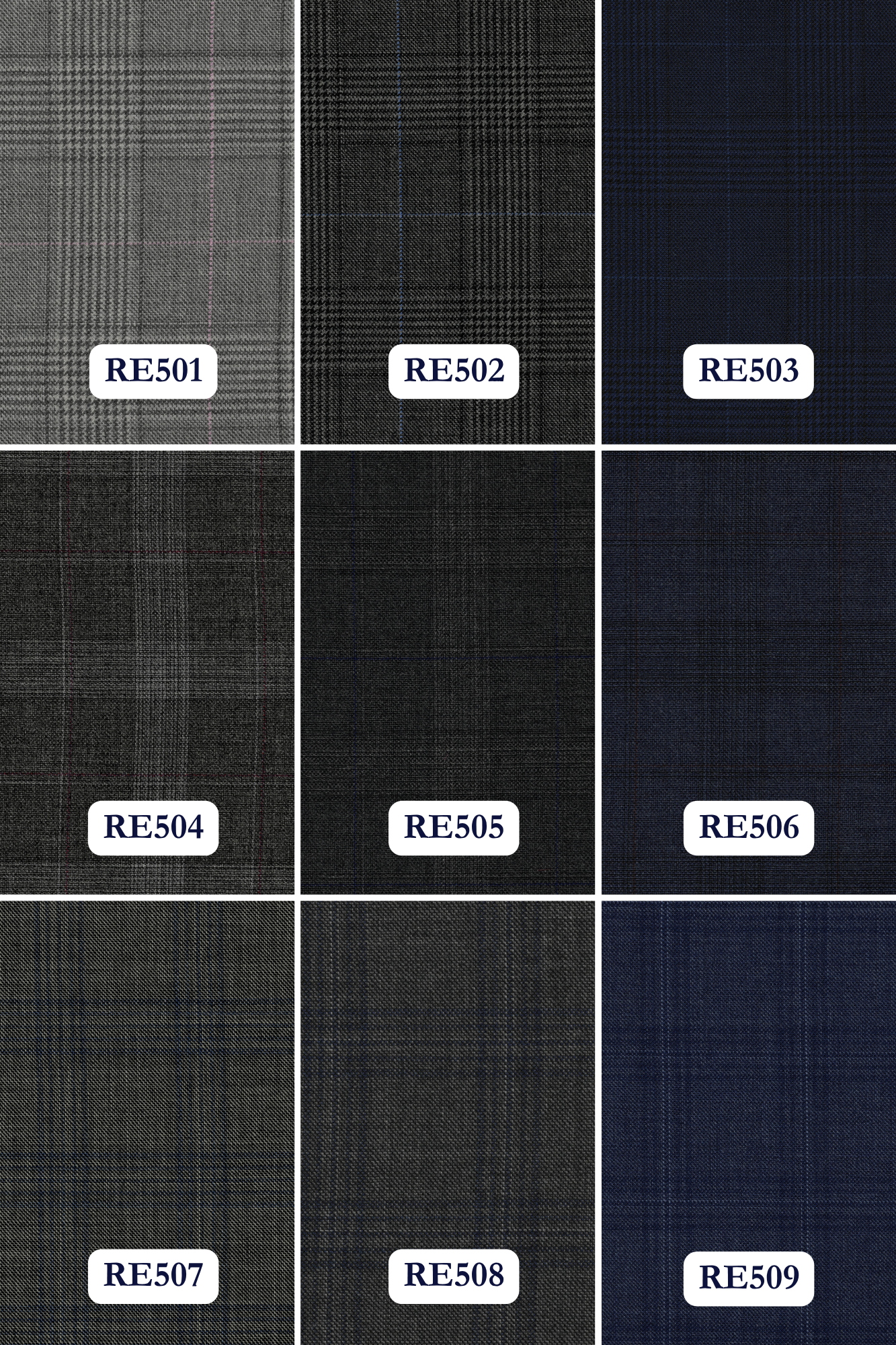 Reda 1865 — Super 150's fabric sheet 1