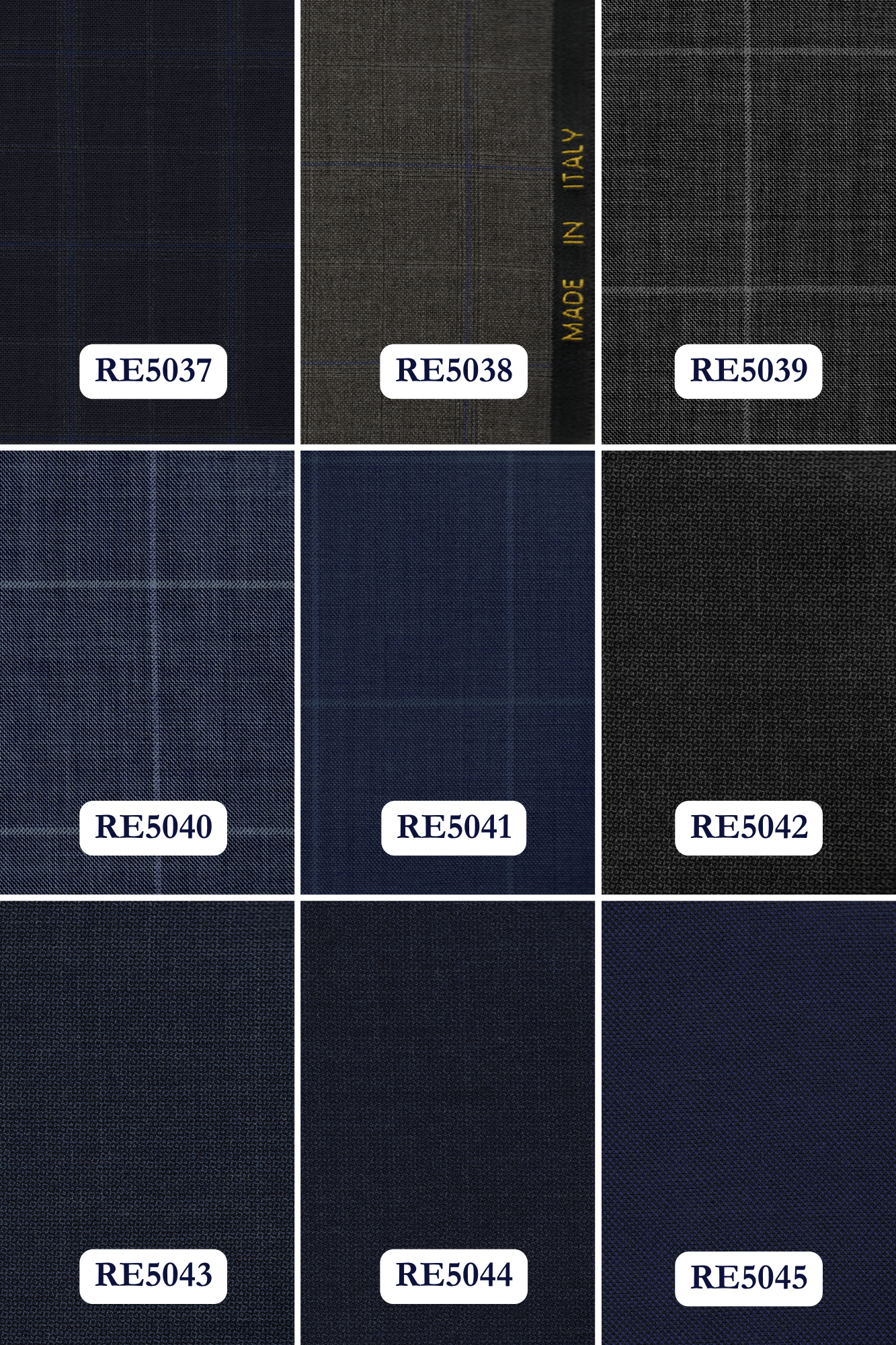 Reda 1865 — Super 150's fabric sheet 7