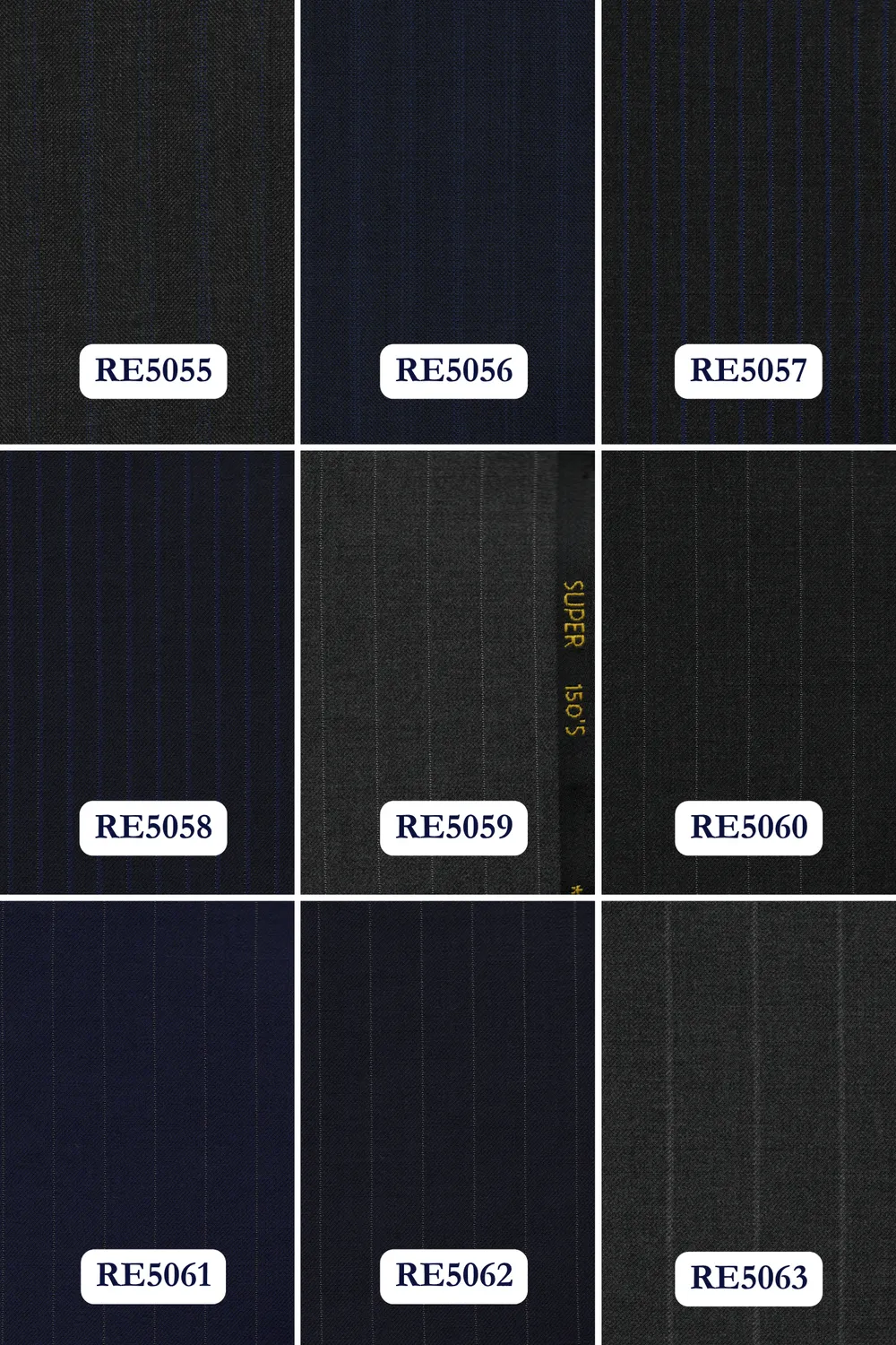 Reda 1865 — Super 150's fabric sheet 9