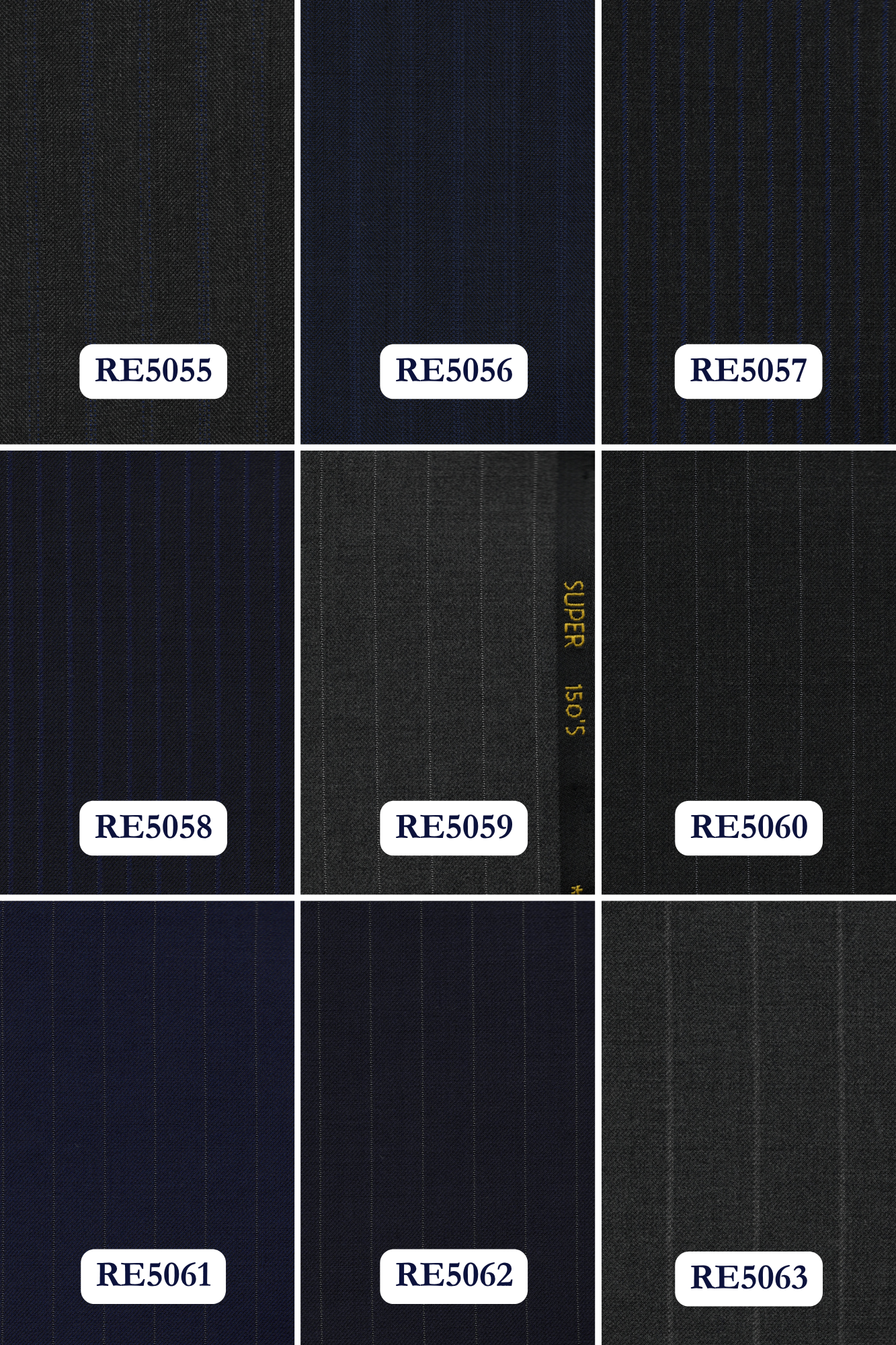 Reda 1865 — Super 150's fabric sheet 9
