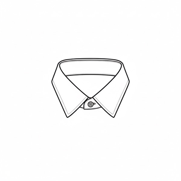 Collar: English Cutaway Collar #40