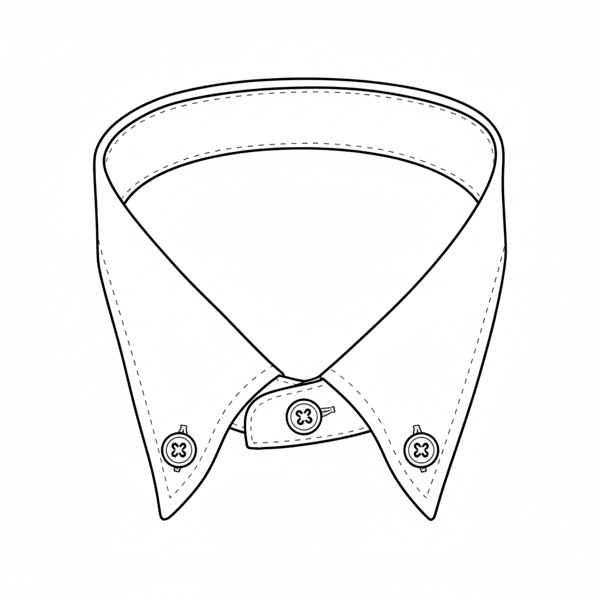 Collar: Standard Button Down Collar #45
