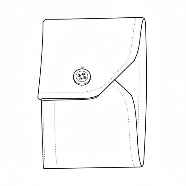 Cuff: Single Button Notched #6