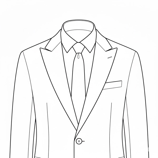 Lapel: Peaked