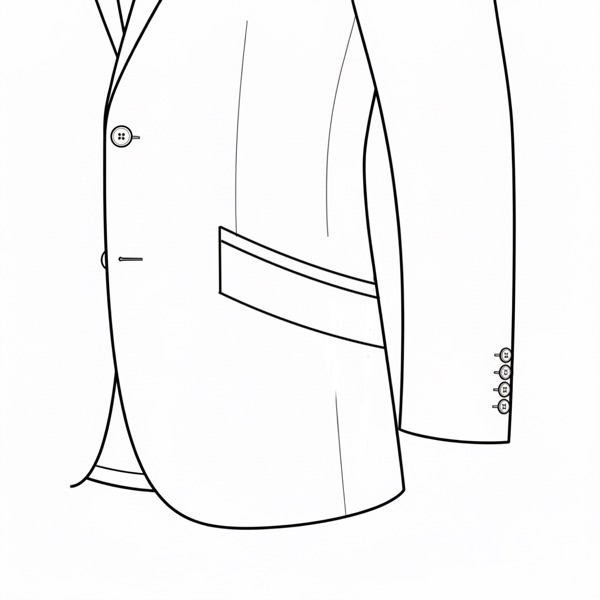 Pockets: Slant Flap