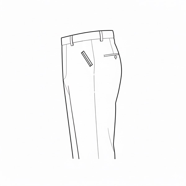 Side Pockets: Piping