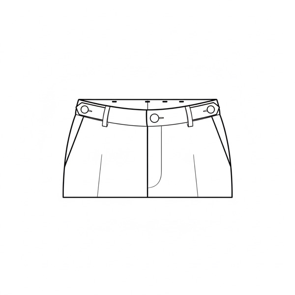 Waist Finish: Side Tabs
